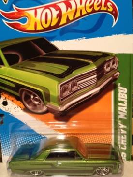 ’65 Chevy Malibu - 2012 Treasure Hunt toy car collectible - Main Image 1