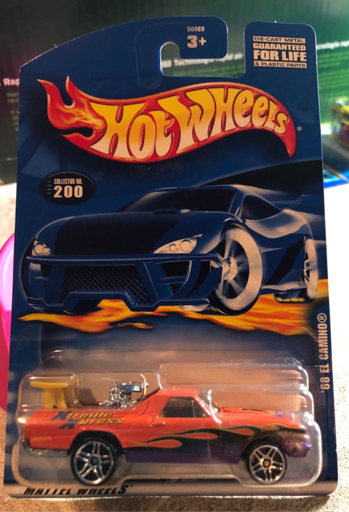 ’68 El Camino - Mattel Wheels toy car collectible - Main Image 1