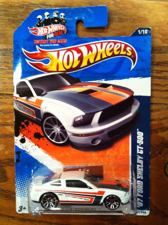 ’07 Ford Shelby GT-500 - Nightburnerz toy car collectible - Main Image 1