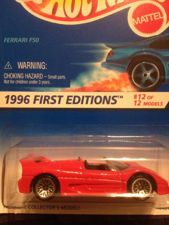 Ferrari F50 - 1996 First Editions toy car collectible - Main Image 1