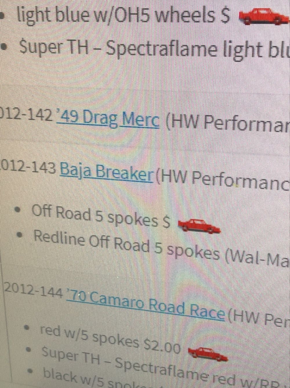 Baja Breaker - HW Performance ‘12 toy car collectible - Main Image 3