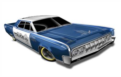 1964 Lincoln Continental (2000) - Dragon Wagons toy car collectible - Main Image 1