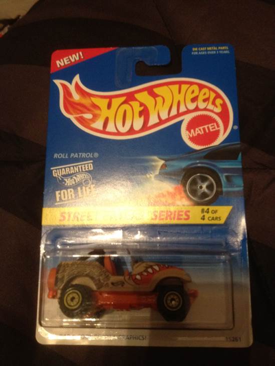 Roll Patrol - 1996 Street Eaters Series toy car collectible - Main Image 1
