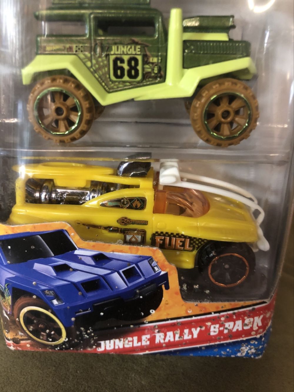 Jungle Rally 5 Pack - Five Pack toy car collectible - Main Image 3