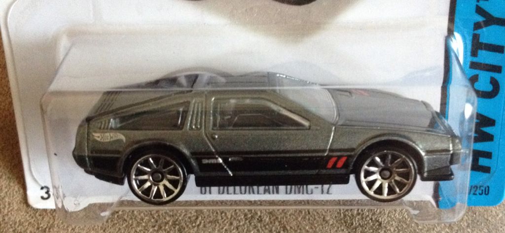 ’81 Delorean DMC-12 - HW City toy car collectible - Main Image 2