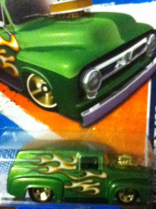 ’56 Ford F-100 - Heat Fleet toy car collectible - Main Image 1
