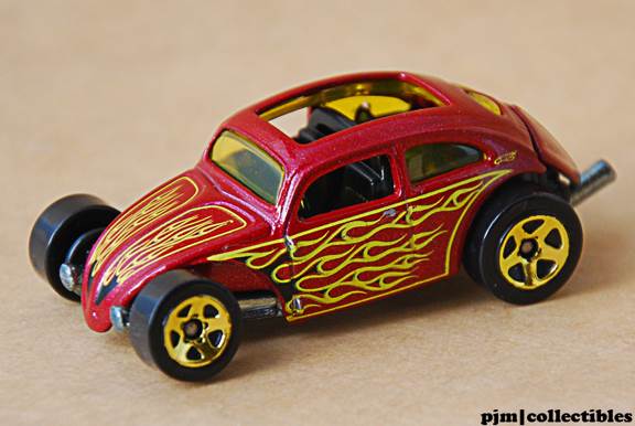 Custom Volkswagen Beetle - Heat Fleet ’11 toy car collectible - Main Image 2