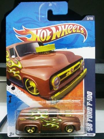 56 Ford F-100 - Heat Fleet toy car collectible - Main Image 1