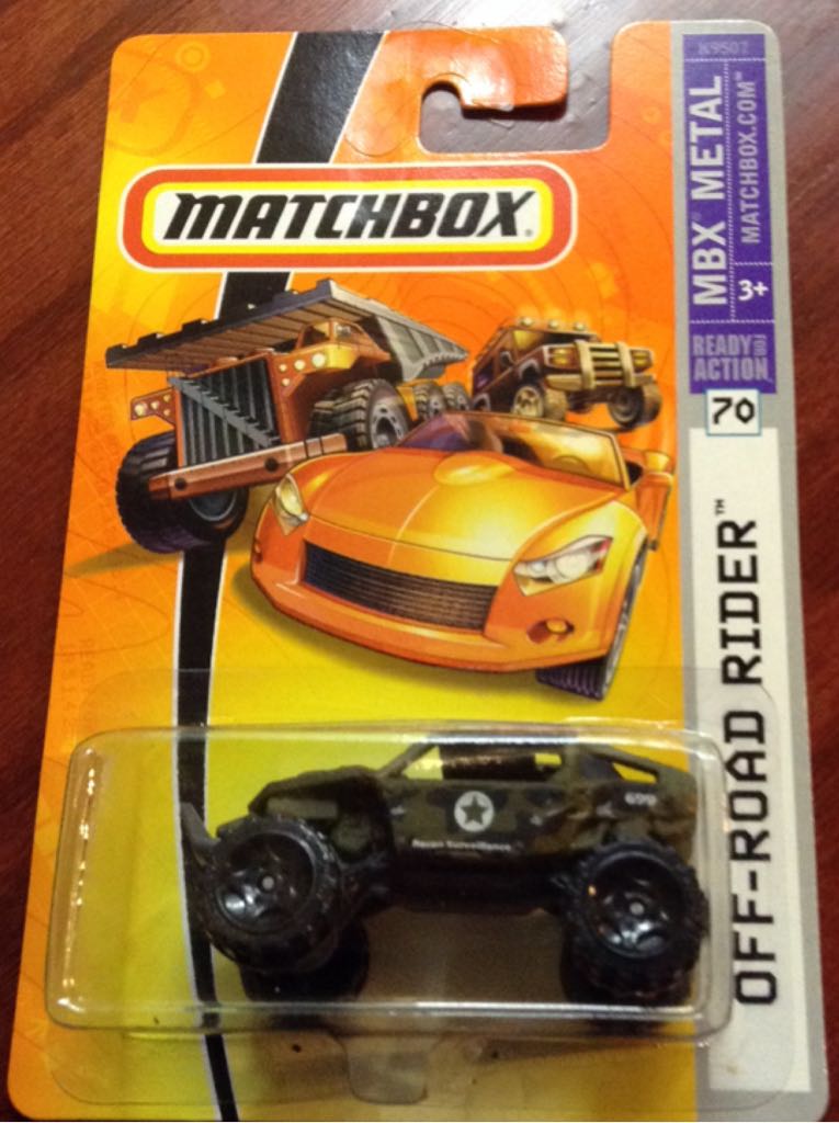 Off-road Rider (G)  toy car collectible - Main Image 2