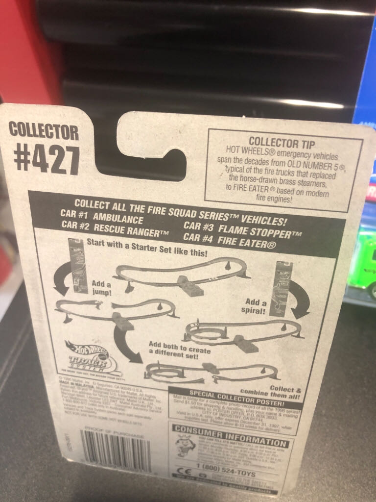 Fire Eater - Fire Squad Series toy car collectible - Main Image 2