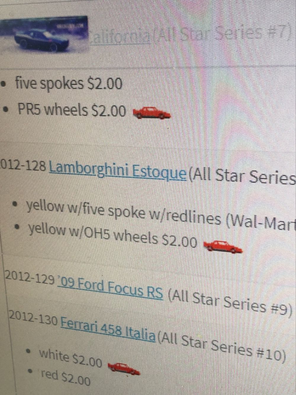 Lamborghini Estoque (Loose) - HW All Stars ’12 toy car collectible - Main Image 3