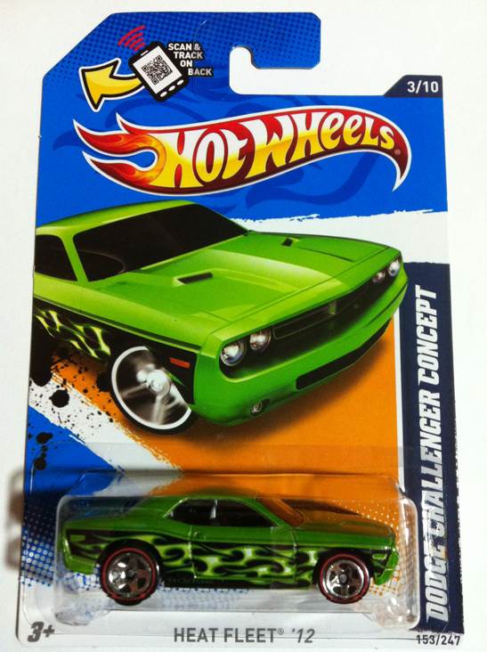 2005 Dodge Challenger Concept - Heat Fleet toy car collectible - Main Image 1