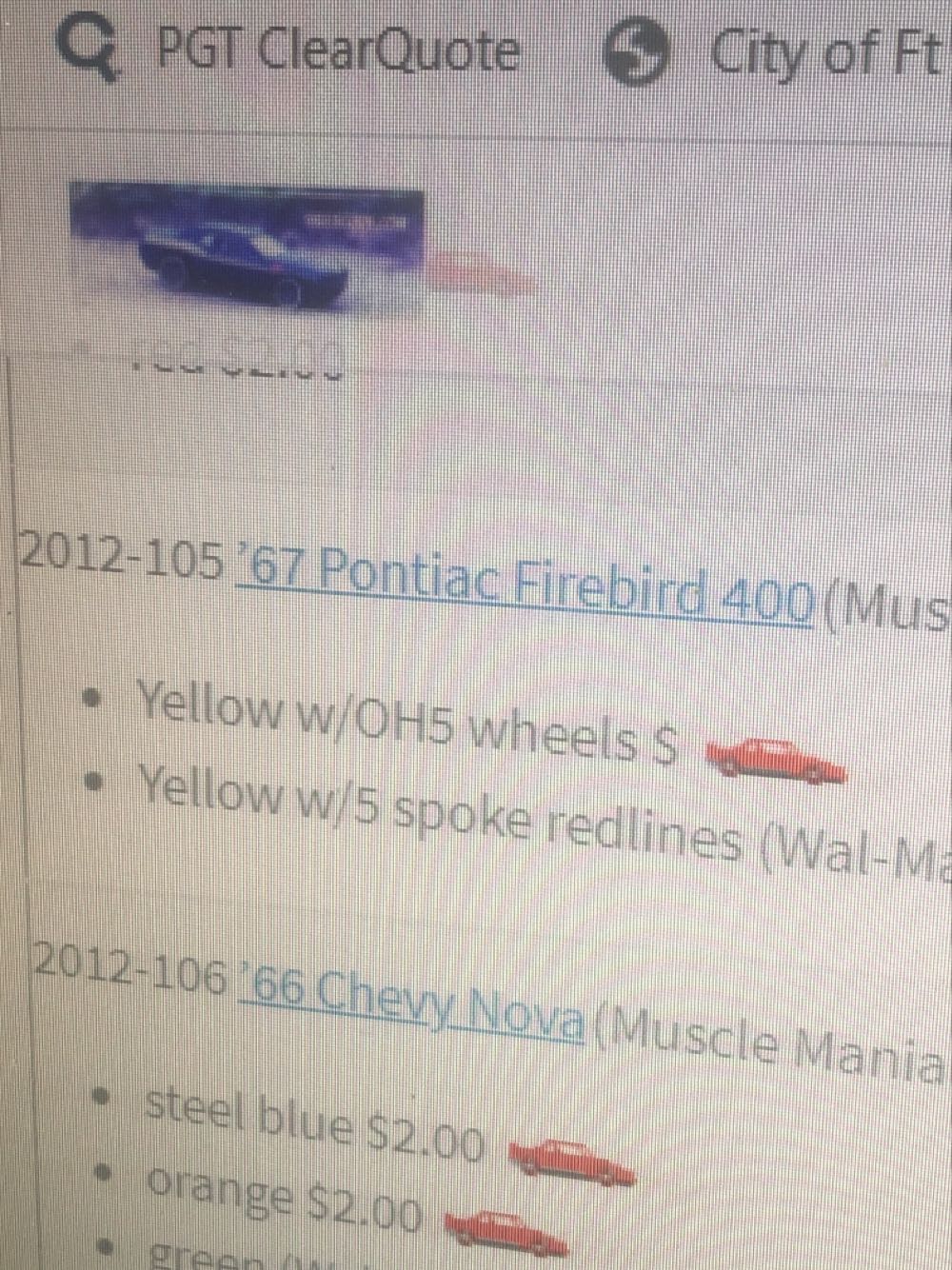 Pontiac Firebird 400 ’67 - Muscle Mania toy car collectible - Main Image 3