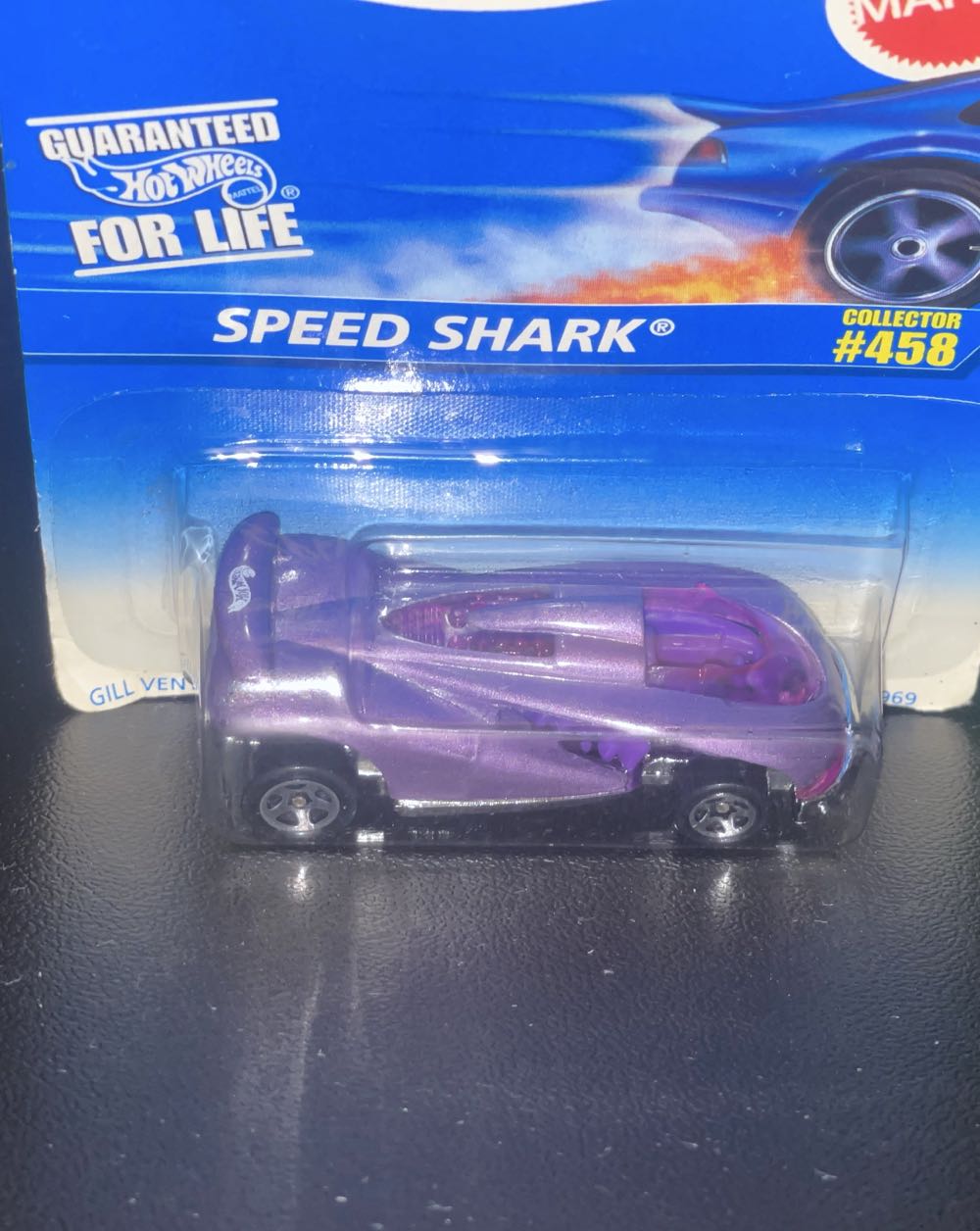 Speed Shark #458 - Mainline toy car collectible - Main Image 4
