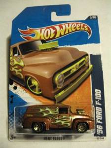 ’56 Ford F-100 - Heat Fleet toy car collectible - Main Image 2