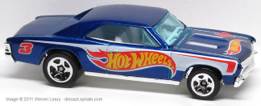 ‘67 Chevelle SS 396 - HW Racing toy car collectible - Main Image 2