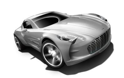 Aston Martin One-77 - HW All Stars ’12 toy car collectible - Main Image 2