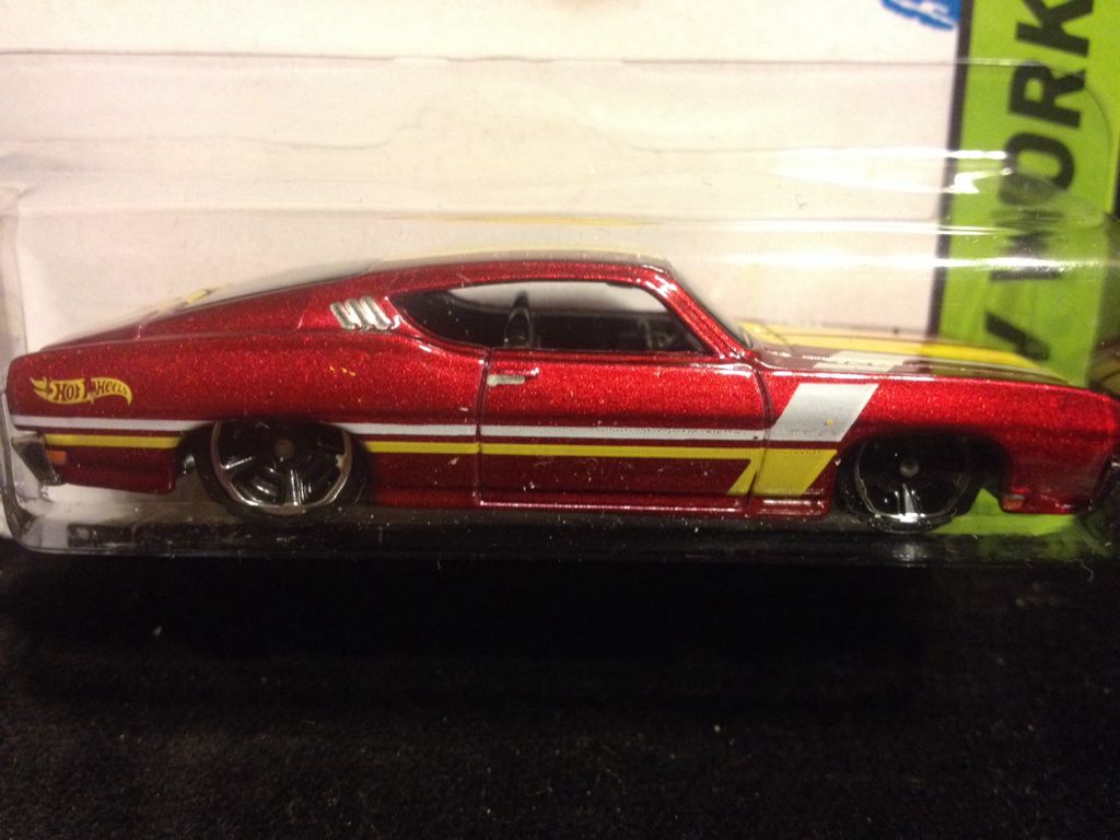 ’69 Ford Torino Talladega - ’14 HW Workshop toy car collectible - Main Image 2