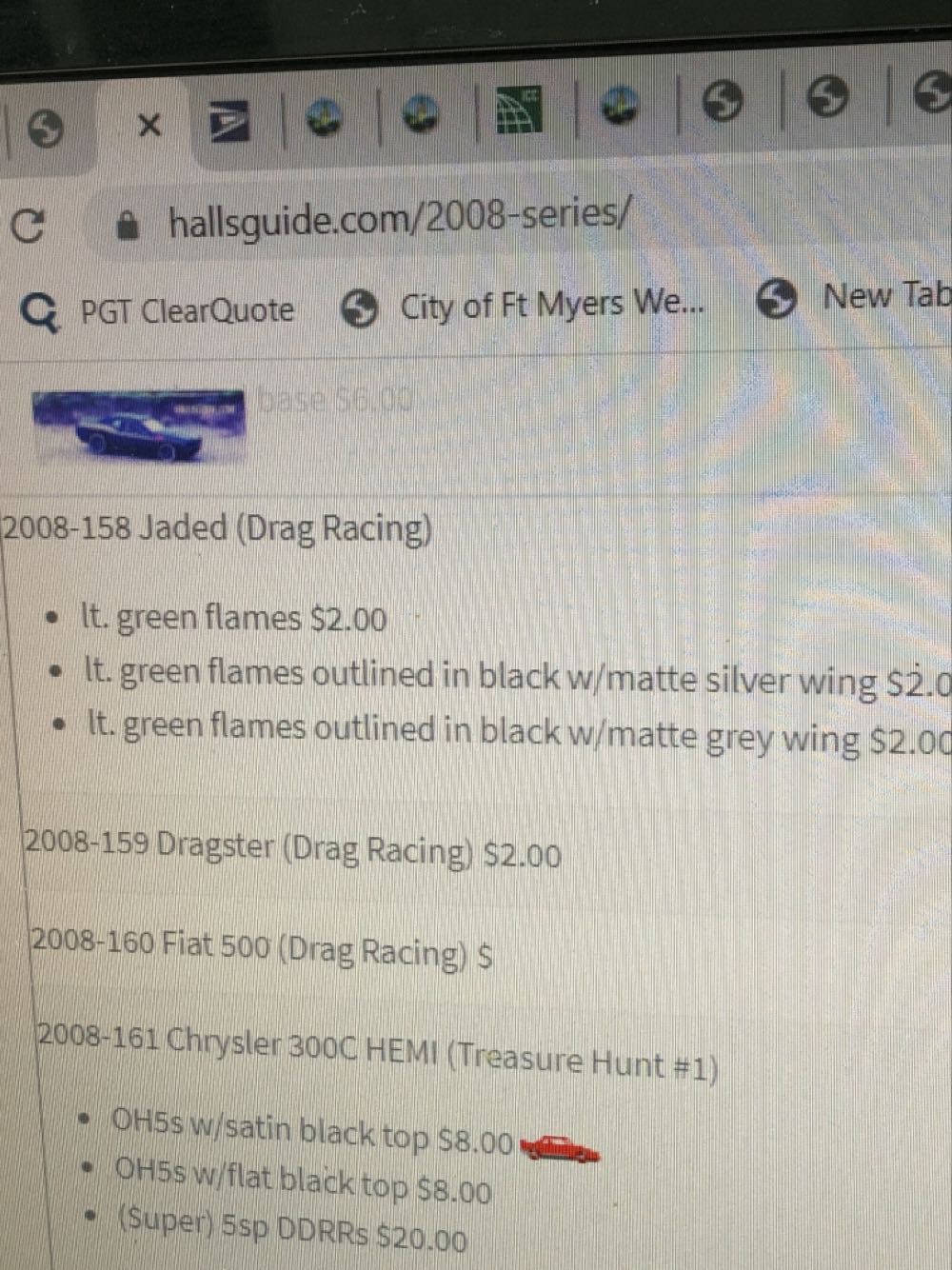 158 - Jaded - TEAM: DRAG RACING toy car collectible - Main Image 3