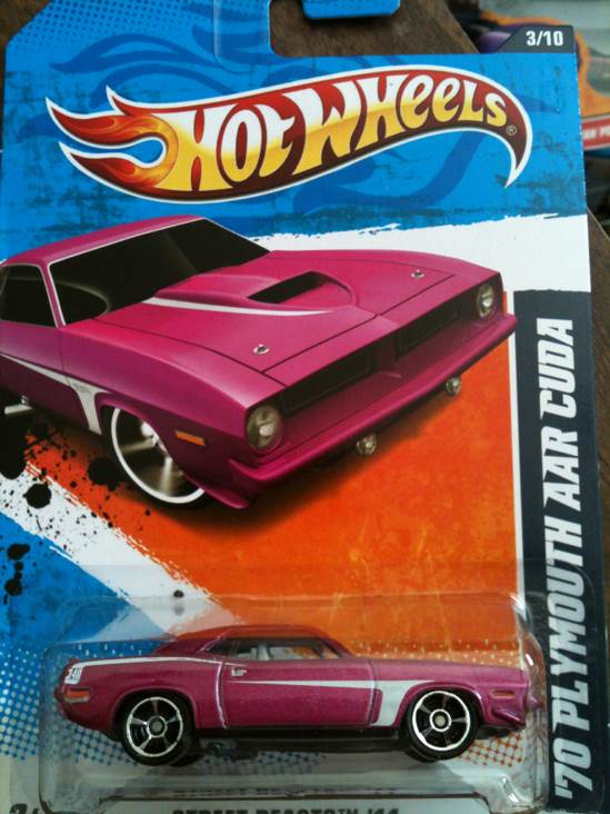 70 Plymouth Aar Cuda  toy car collectible - Main Image 1