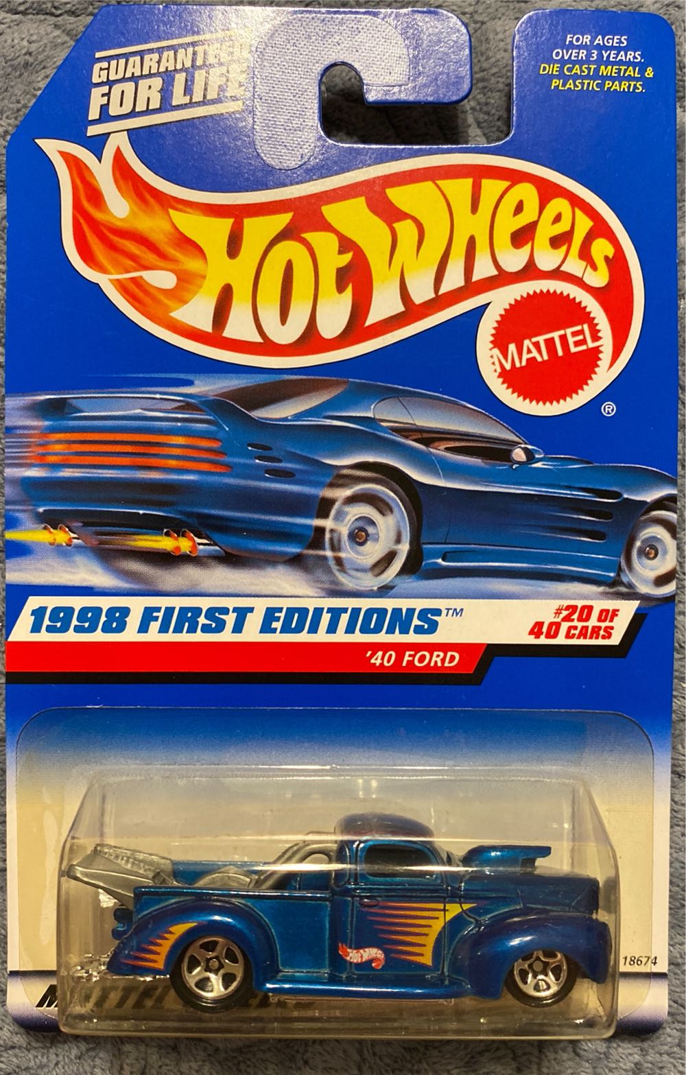 40 Ford #654 - 1998 First Editions toy car collectible - Main Image 2