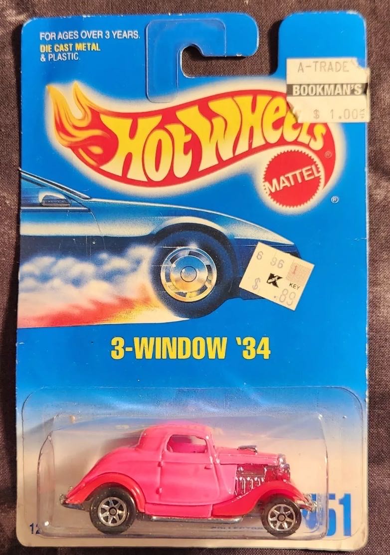 ‘34 Ford Coupe - 1991 Hot Wheels toy car collectible - Main Image 4