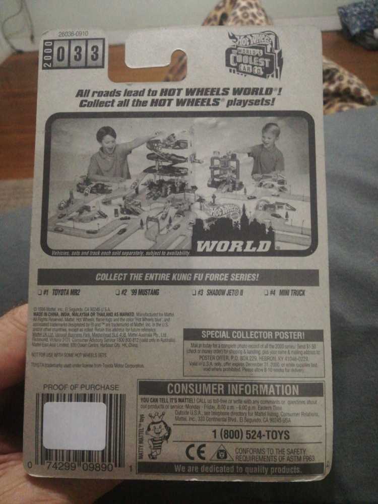 Toyota MR2 - Kung Fu Force toy car collectible - Main Image 2