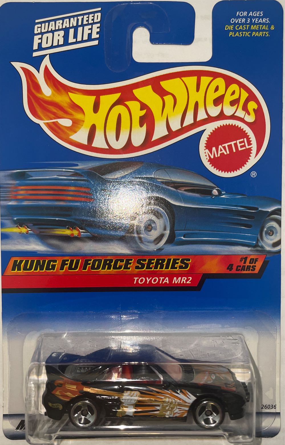 Toyota MR2 - Kung Fu Force toy car collectible - Main Image 3