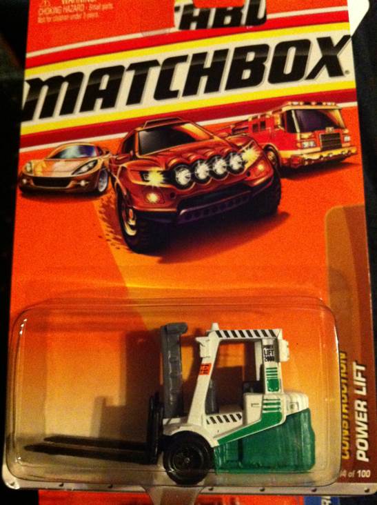 Matchbox Powerlift  toy car collectible - Main Image 1
