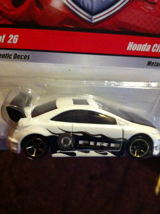 Fire Rods Honda Civic Si  toy car collectible - Main Image 2