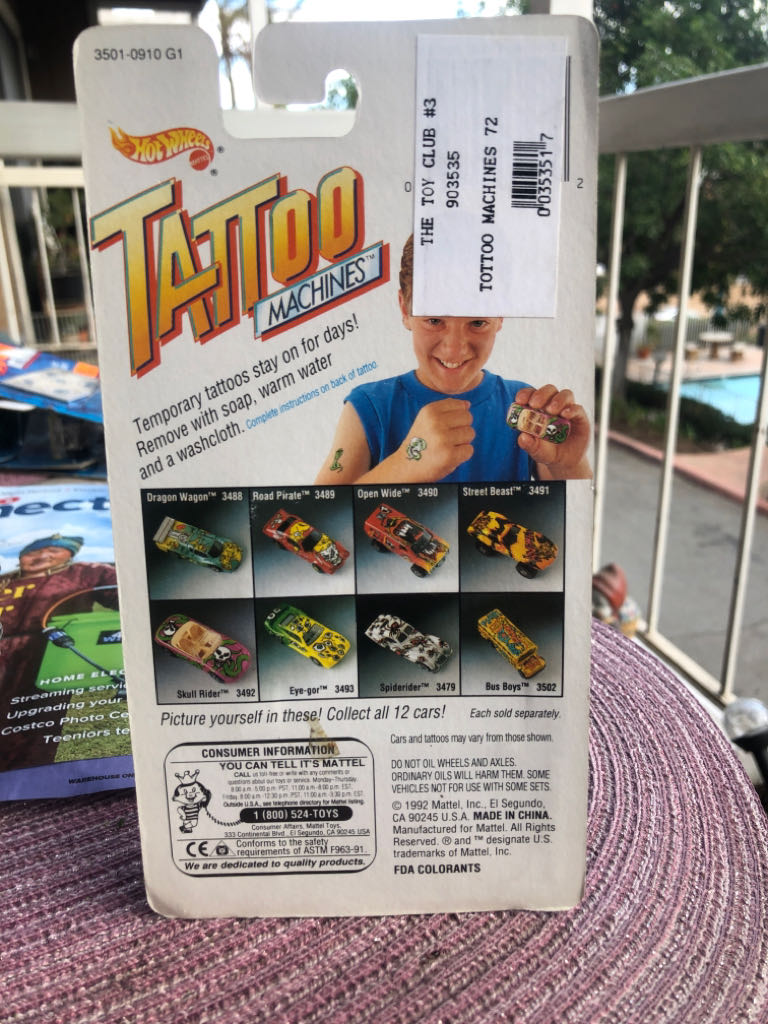 Street Dog (m) - Tattoo Machines toy car collectible - Main Image 2