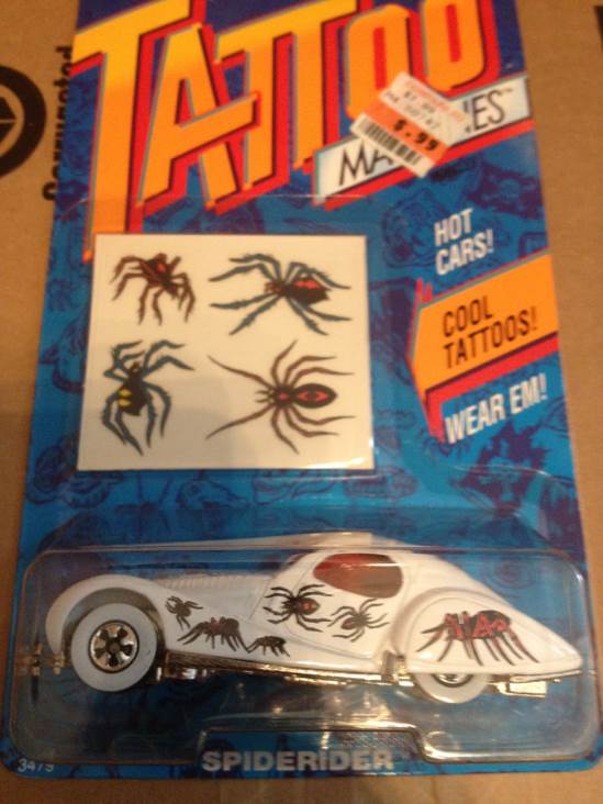 Spiderider - Tattoo Machines toy car collectible - Main Image 1