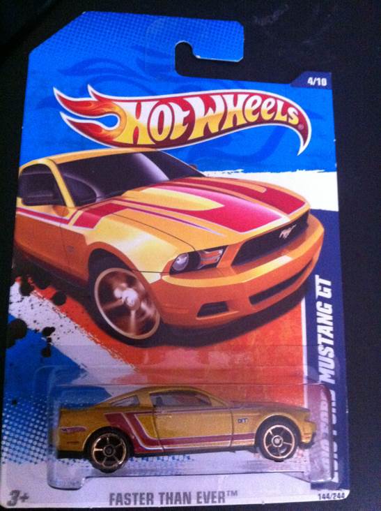 2010 Ford Mustang Gt - 2010 Faster Than Ever toy car collectible - Main Image 1
