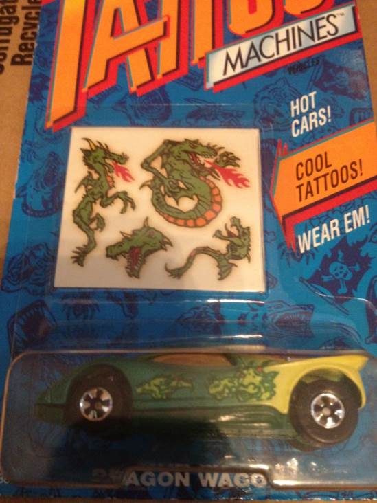 Tattoo Machines Dragon Wagon - Tattoo Machines toy car collectible - Main Image 1