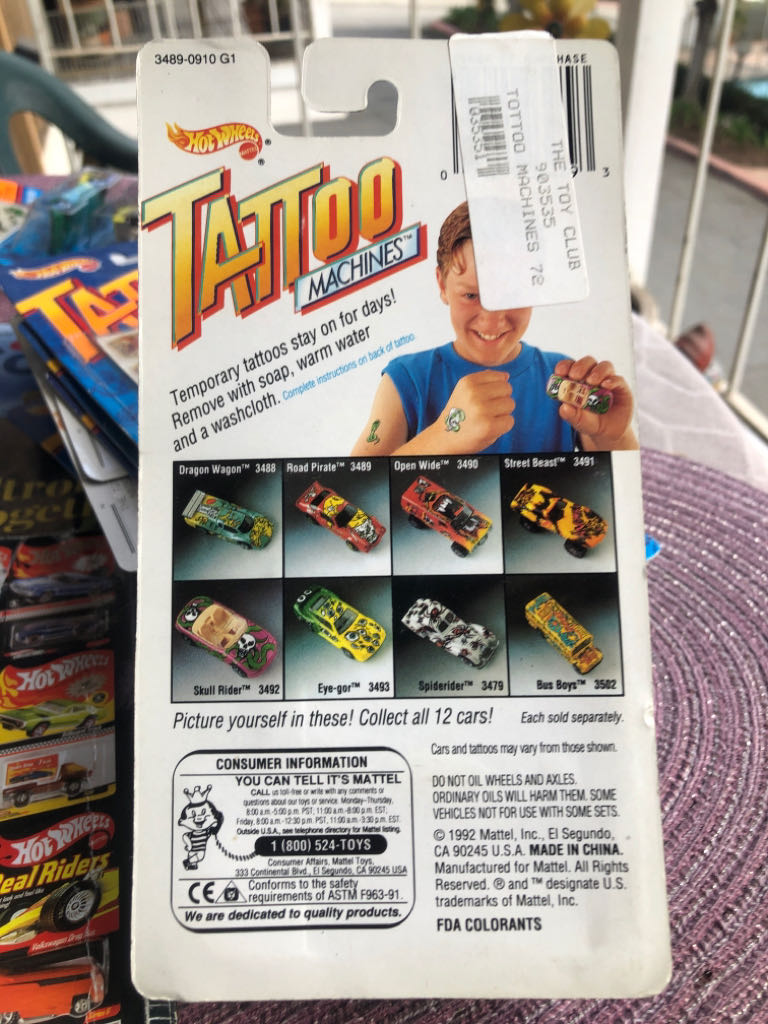 Tattoo Machines Road Pirate - TATTO MACHINES toy car collectible - Main Image 2