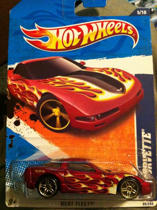 97’corvette - Heat Fleet toy car collectible - Main Image 1