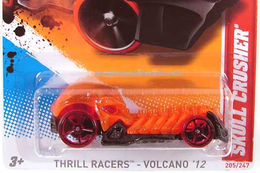 Skull Crusher - Thrill Racers - Volcano toy car collectible - Main Image 3