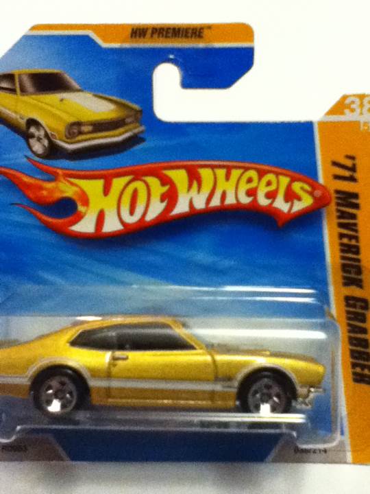 ’71 Maverick Grabber - HW Premiere toy car collectible - Main Image 2