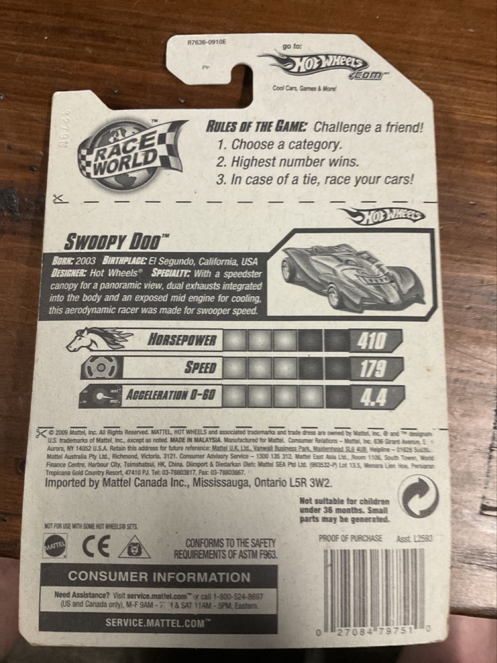 Custom ’66 GTO Wagon - HW City Works ’10 toy car collectible - Main Image 3