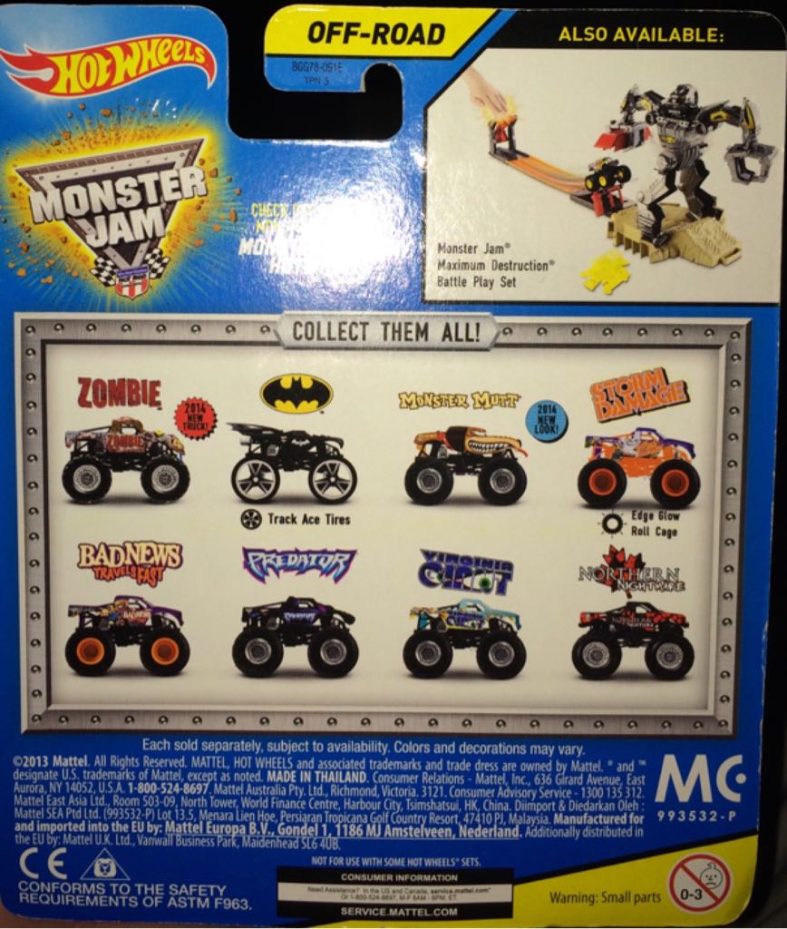 Predator - Monster Jam toy car collectible - Main Image 2