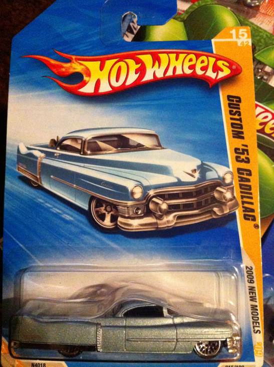 Custom 53’ Cadillac - HW Premiere toy car collectible - Main Image 1