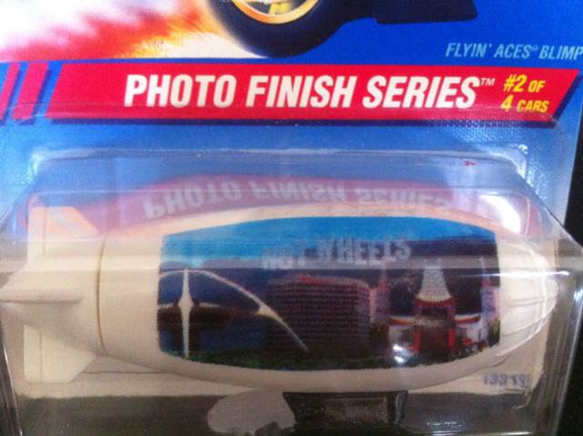 Flying Aces Blimp - 1995 Photo Finish Series toy car collectible - Main Image 1