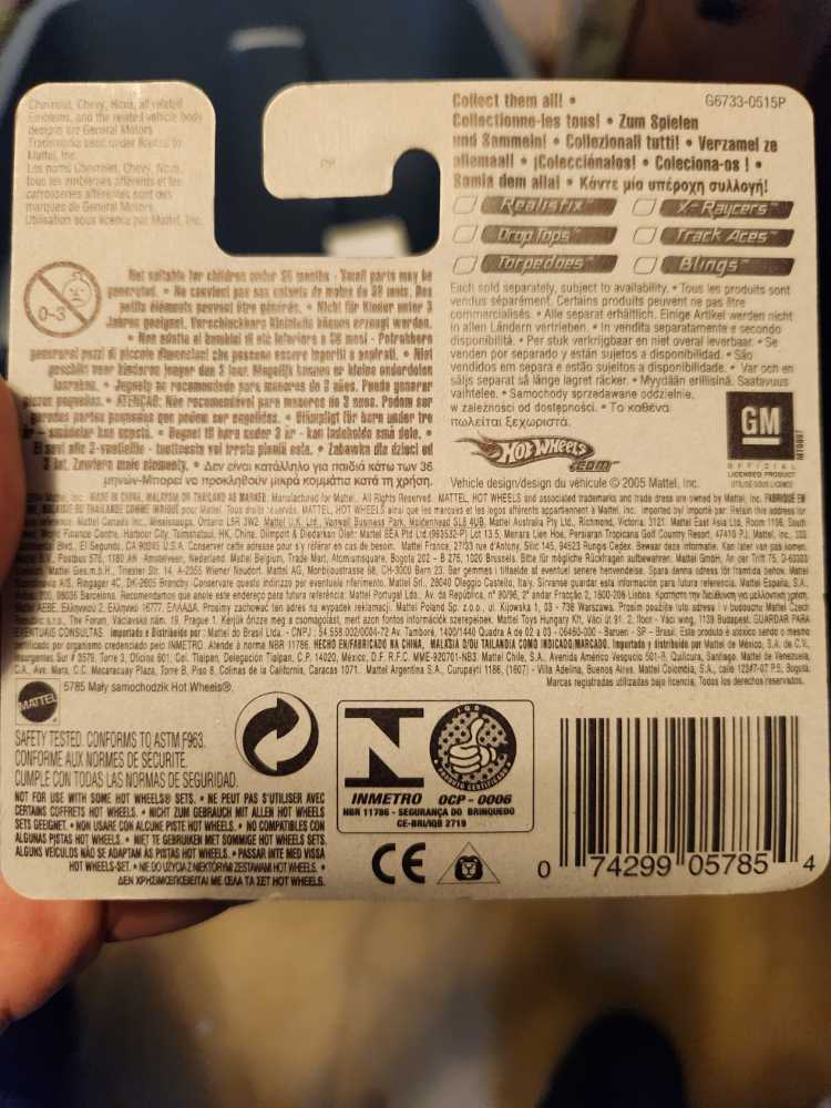 Blings ’67 Chevy 2 - 2005 First Editions toy car collectible - Main Image 3