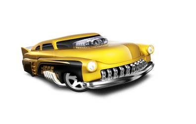 1949 Mercury 8 ”Drag Merc” - HW Performance 12 toy car collectible - Main Image 2