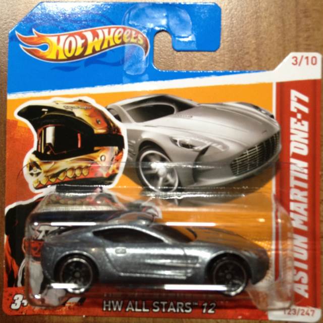 Aston Martin One-77 - HW All Stars toy car collectible - Main Image 2