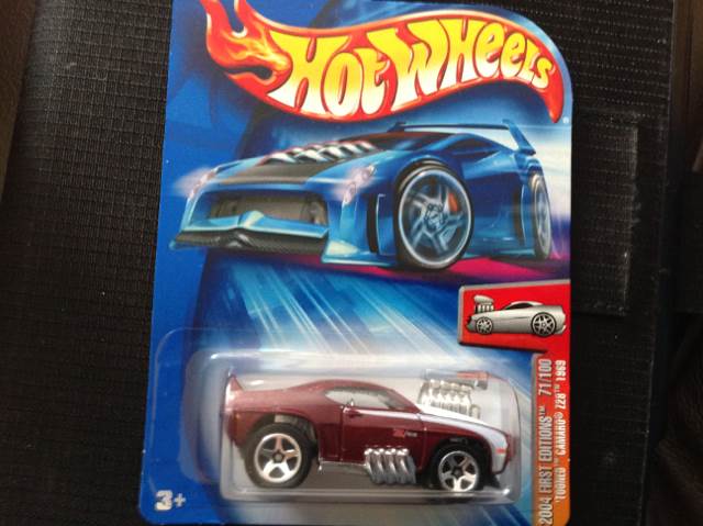 Tooned ’69 Camaro - 2004 First Editions toy car collectible - Main Image 2
