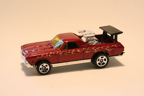 ’69 El Camino - Mattel Wheels toy car collectible - Main Image 2