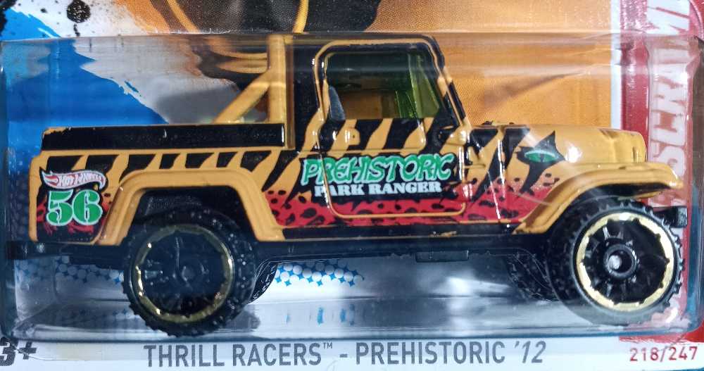 Jeep Scrambler - Thrill Racers - Prehistoric ’12 toy car collectible - Main Image 3