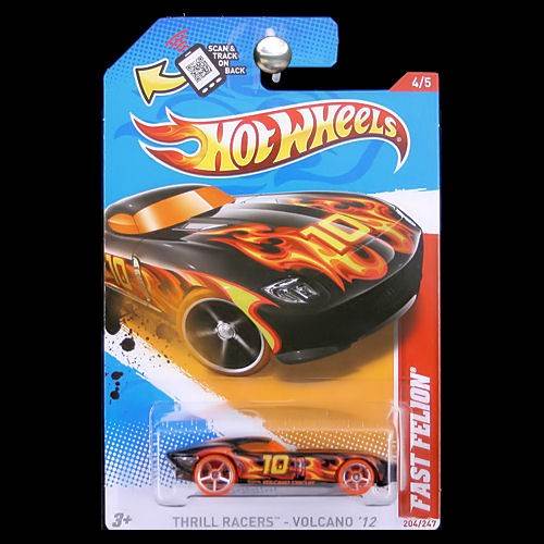 Thrill Racers - Volcano - 2012 Thrill Racers - Volcano toy car collectible - Main Image 1