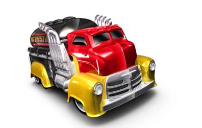Fast Gassin - HW City Works 12 toy car collectible - Main Image 2